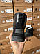 Зимові Жіночі Уггі Ugg Classic Black Leather (Хутро) 36-37-38-39-40-41, фото 2