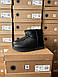 Зимові Жіночі Уггі Ugg Classic Black Leather (Хутро) 36-37-38-39-40-41, фото 3