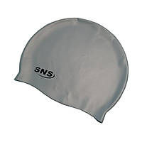 Шапочка для плавания SNS серебро SC-СЕ