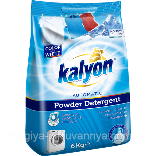 Порошок для прання Гірський бриз KALYON 6кг, арт.426519