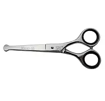 Ножиці грумерські прямі із закругленими кінцями для стрижки тварин 5.5 SPL Animal 90080-55