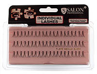 Ресницы в пучках Salon Professional Individual lashes (густые) flare medium black