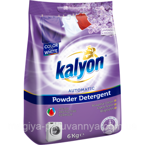 Порошок для прання Лаванда/Магнолія KALYON 6 кг, арт.426533