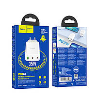Home Charger | 35W | 2 PD | QC3.0 Hoco N33 white
