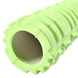 Масажний ролик Supretto для йоги та фітнесу, салатовий (57270001), фото 4