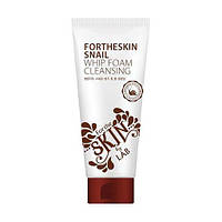 Пенка для умывания Fortheskin Snail Whip Foam Cleansing с муцином улитка, 180 мл