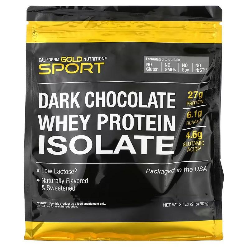 Протеїн ізолят California Gold Nutrition Whey Protein Isolate (907 грам.)