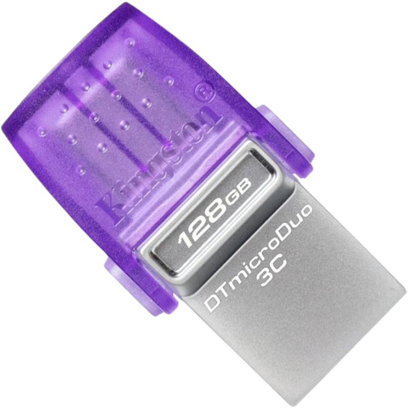 USB 3.2 Flash 128Gb Kingston DTMicroDuo 3C (Type-A/Type-C) (200Mb/s)