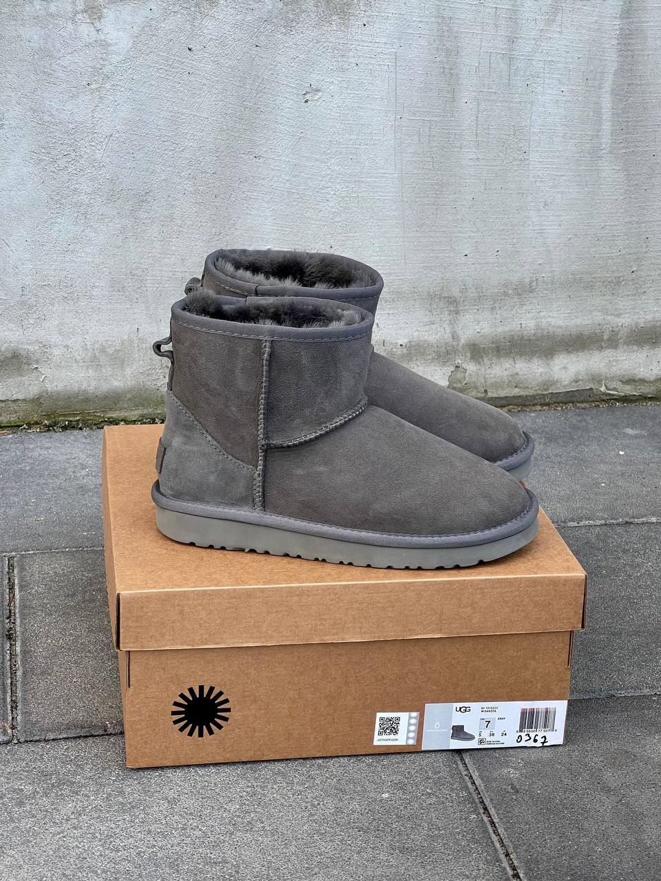 Ugg Classic Mini Grey Suede 36 37 38 40 ID 1990966581 2550 Prom.ua
