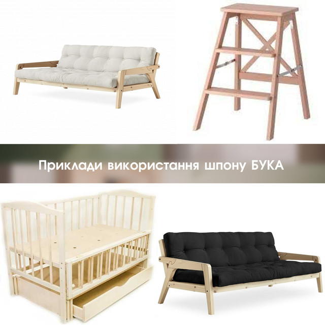 Струганий шпон із бука купити Черкаси