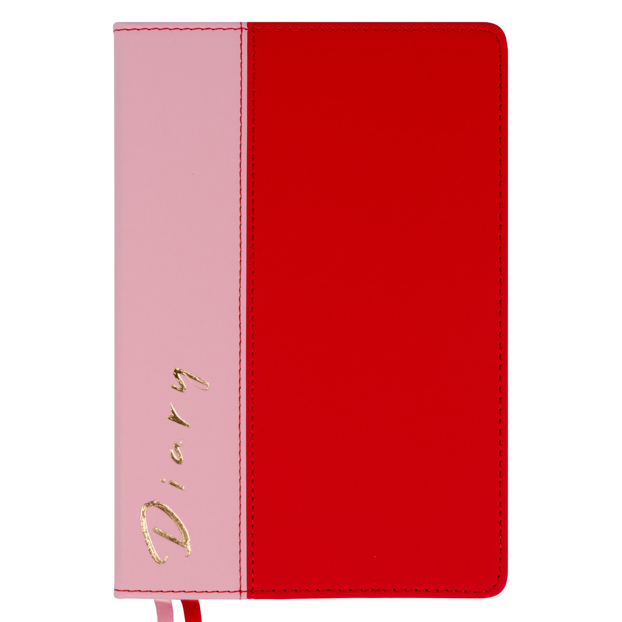 Щоденник А5 Leo Planner недатований "Ambi" червоний