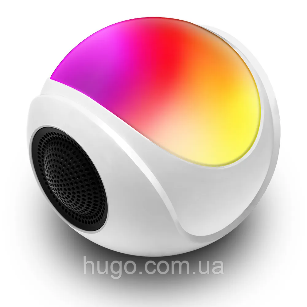 Ночник RGB LIGHT с bluetooth колонкой и поддержкой FM/SD карт ...