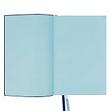 Щоденник А5 Leo Planner недатований "Azure" синій, фото 3