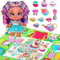 Кукла Kindi Kids Kirstea Tea Party Set Кинди Кидс Кирсти Чайная церемония