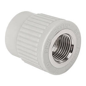 Муфта PP-r з внутрішньою різьбою ITAL 20 мм х 3/4"
