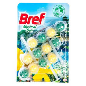 Туалетні блоки для унітазу Bref 3 шт x 50 г (9000101367836)