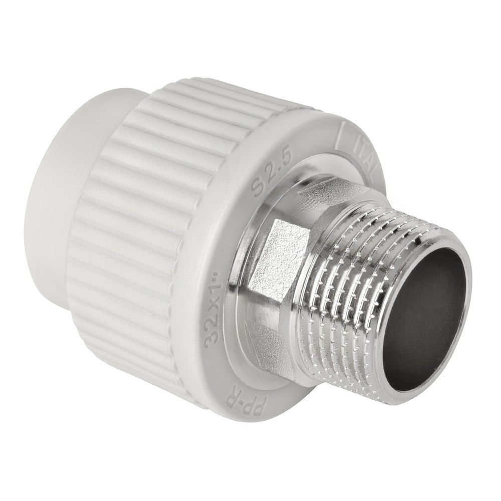 Муфта PP-r із зовнішньою різьбою ITAL 50 мм x 1 1/2"