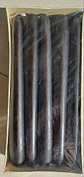 Свічка чорна h-19 см (у коробці 10 шт.)(137-9043)