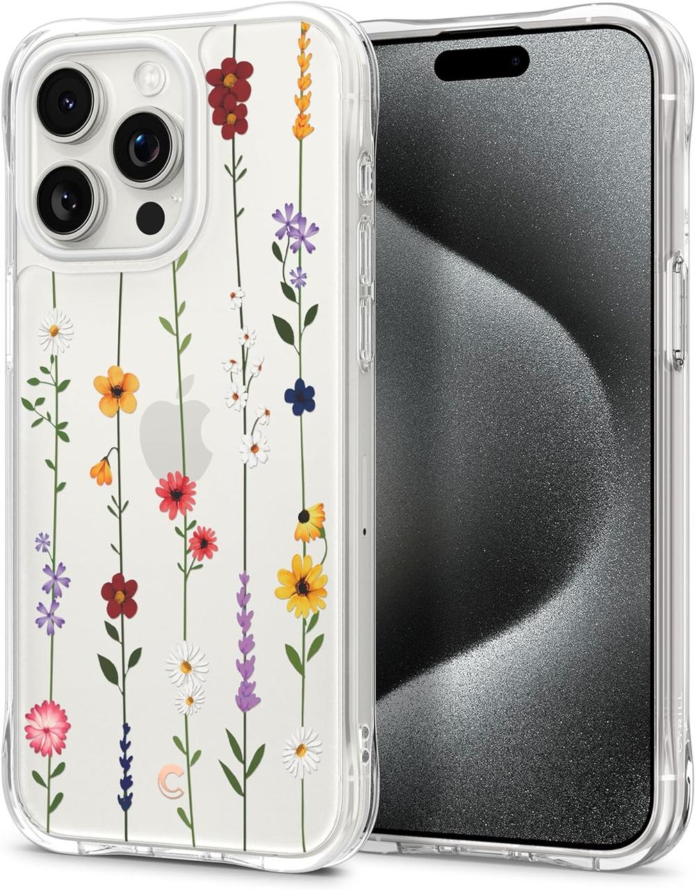 Чохол Spigen для iPhone 15 Pro - CYRILL Cecile, Flower Garden (ACS06760)