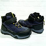 Зимові дитячі черевики, термочеревики для хлопчика тм Jong-Golf, розміри 32- 39, сині, фото 4