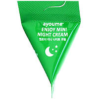 Ночной крем для лица с центеллой AYOUME Enjoy Mini Night Cream 3 мл