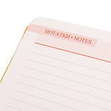 Щотижневик 10х15см Leo Planner датований 2024 Ambassador жовтий 128 стор, фото 8