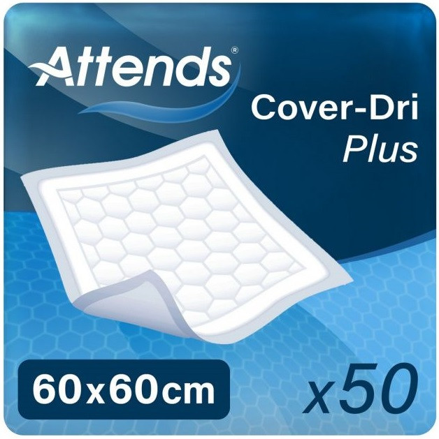 Одноразові пелюшки Attends Cover-Dri Plus 60x60 см (50 шт)
