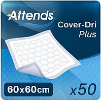 Одноразові пелюшки Attends Cover-Dri Plus 60x60 см (50 шт)