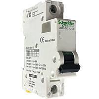 Автомат постоянного тока 1p 1А C60H-DC C Acti9 Schneider Electric A9N61501