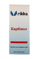 Лекарственный препарат Rikka Карбинол, 30 ml, на 600 л. Средство от паразитов у рыб в аквариуме