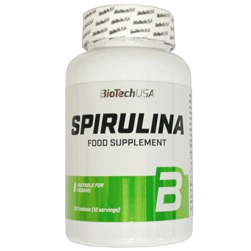 Biotech USA Spirulina (100 таблеток.), фото 1