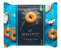 Печиво Biscotti Cookies Time з кокосом 150 г