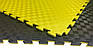 Мат-татамі ластівчин хвіст 1х1м 20мм Жовто-Чорний, фото 5