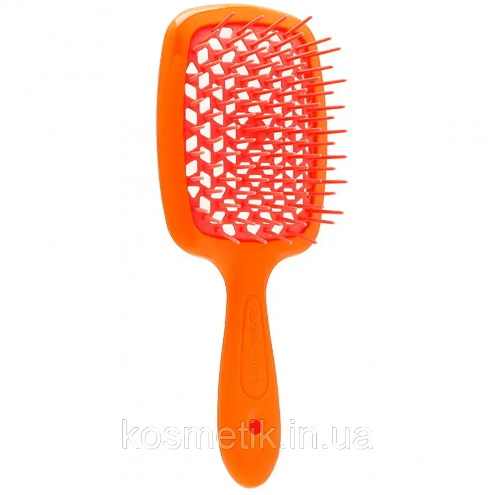 Щітка для волосся Janeke Superbrush Original помаранчева