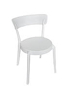 Белый стул Интарсио LUNA пластиковый
