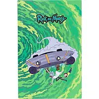 Блокнот в клетку, А6, 80 л., Rick and Morty. RM22-199-1 Kite