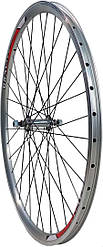 Колесо переднє GRAVITY 28" алюмінієве подвійне обід Сріблясте