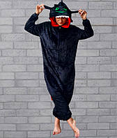Домашний взрослый кигуруми - пижама (женский), махровый комбинезон женский