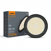 LED светильник высотный ХайБэй VIDEX 150W 5000K 27000Lm Черный VL-HB01-1505B