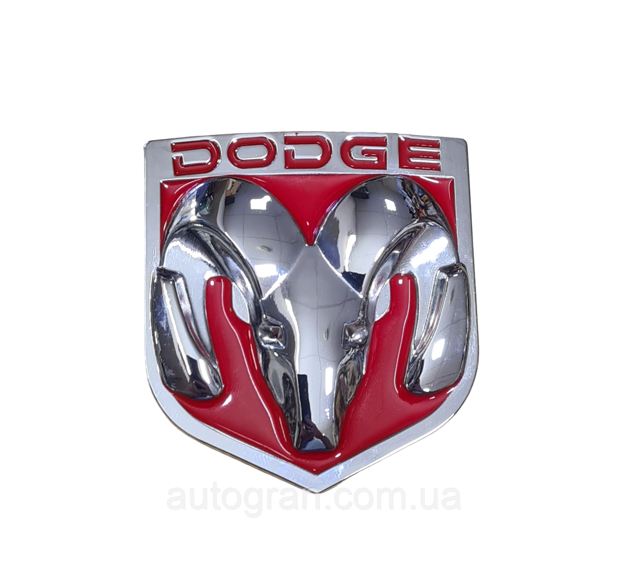 Емблема кузова Dodge 90х80 мм