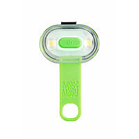 Светодиодный фонарик для ошейников и шлей Max&Molly - Matrix Ultra LED-Safety Light Green