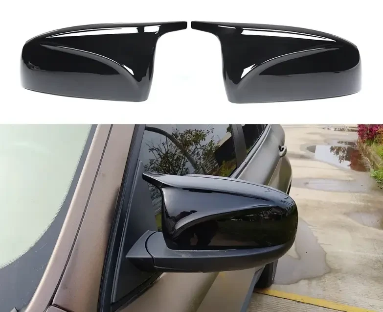 Накладки на зеркала BMW X5 X6 E70 E71 Черный глянец БМВ Х5 Х6 Серии ...