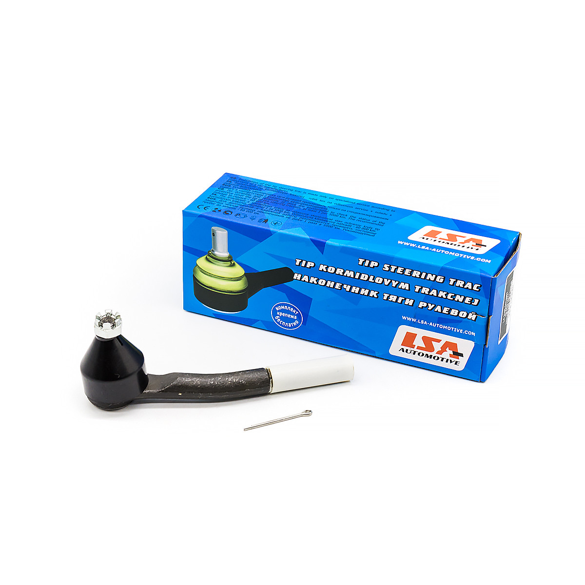 Наконечник рульової тяги ВАЗ 2108-21099 лівий LA 2108-3414057, фото 1