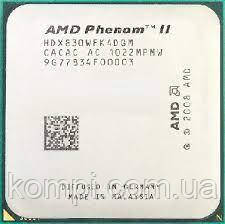 Процесор AMD Phenom II X4 830 AM3 (Soket AM3/AM3+,X4, 2.8GHz,Tray, бу)