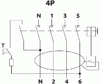 Реле захисного відключення FPR-AC 63А/0,1А 4Р АС