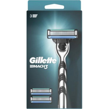 Станок для гоління Gillette Mach3 3 касети 02522