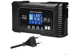 Автомобільний смарт зарядний пристрій Р20 EAFC 20A 12 В 10 А 24 В для акумуляторів