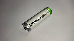 Акумулятор HYUNDAI 18650 Li-Ion 2600mAh, опуклий плюс