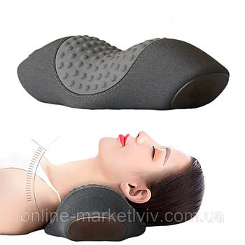 Подушка для шиї PILLOW LY-344 / М'яка ортопедична подушка для шиї / Дорожня подушка