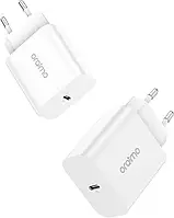 Зарядка Oraimo 20W USB C быстрая зарядка комплект с 2шт